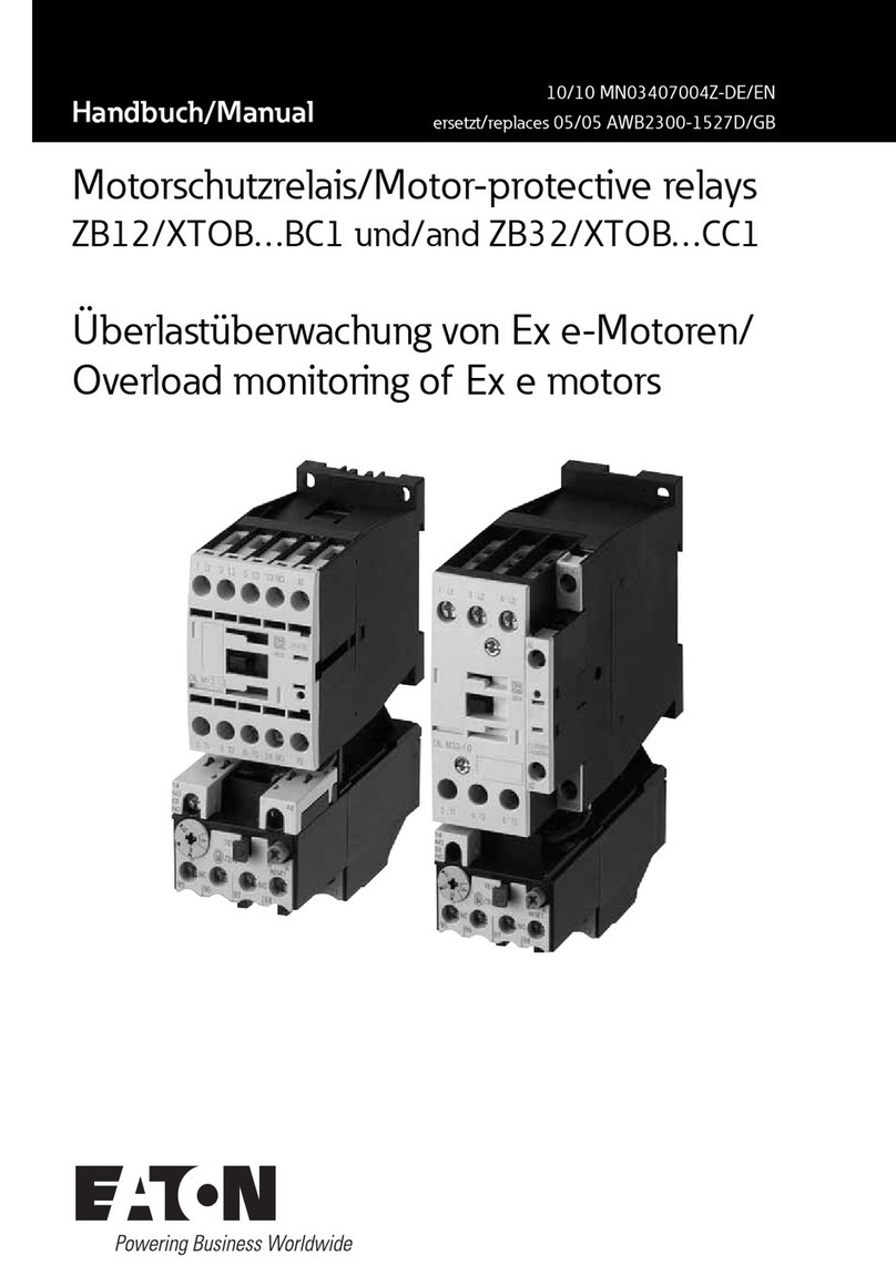 Eaton ZB12/XTOB BC1 Series User manual