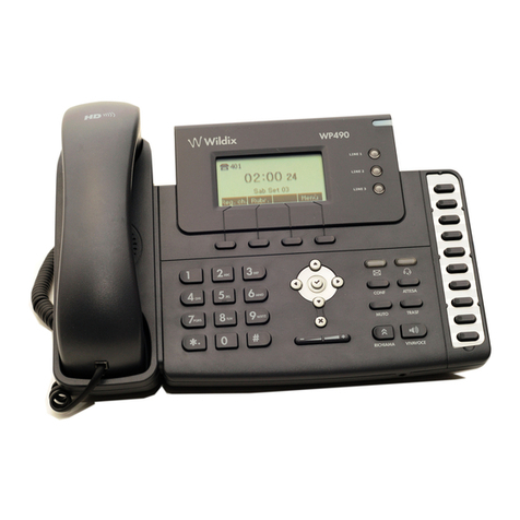 Wildix WP490 quick guide