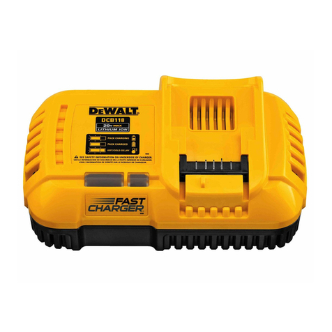 DeWalt XR Li-Ion DCB118 User manual