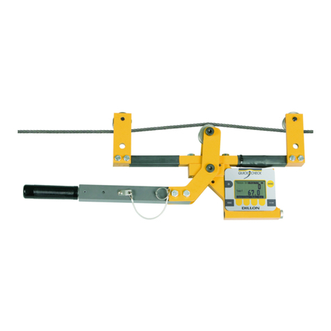 PCE Instruments Dillon Quick-Check User manual