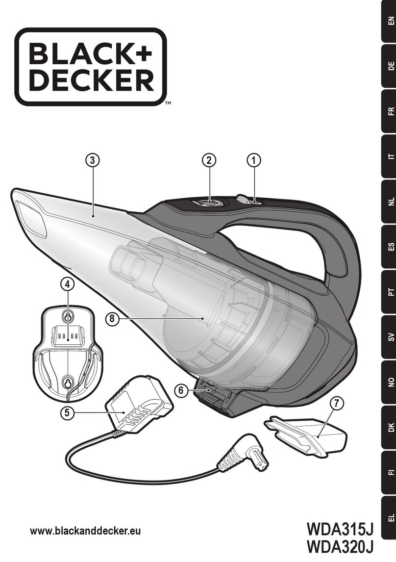 BLACK DECKER WDA315 Series Original instructions