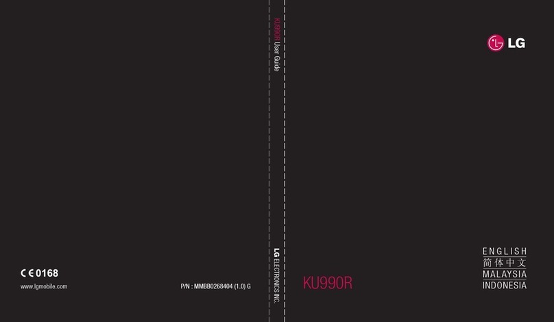 LG KU990R user guide