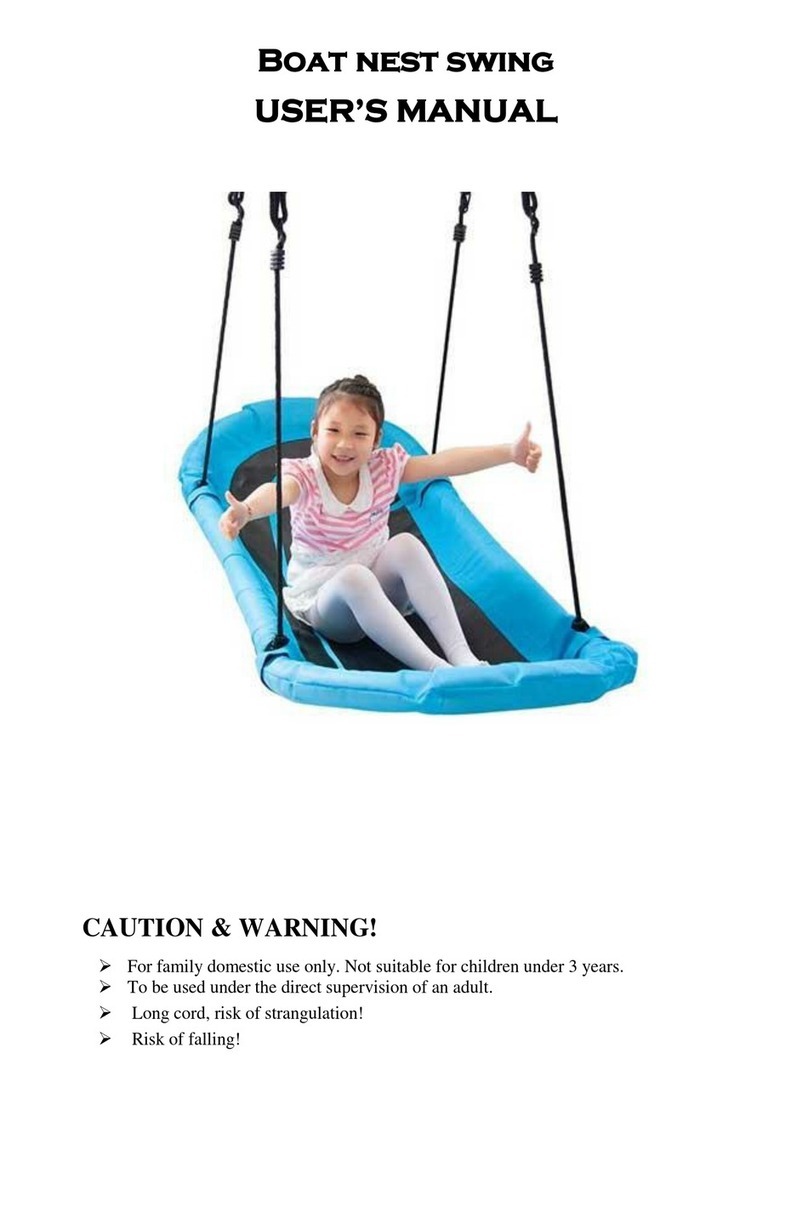 SPARTAN sport Boat Nest Swing User manual