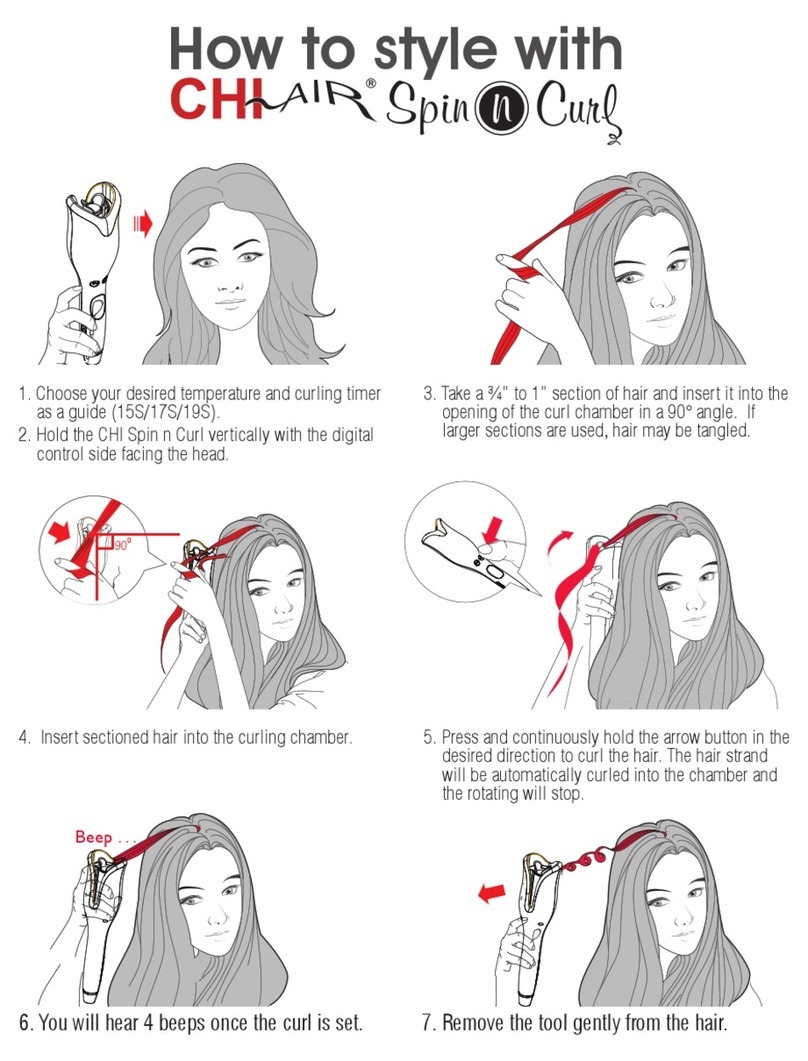 CHI Air Spin n Curl How-to