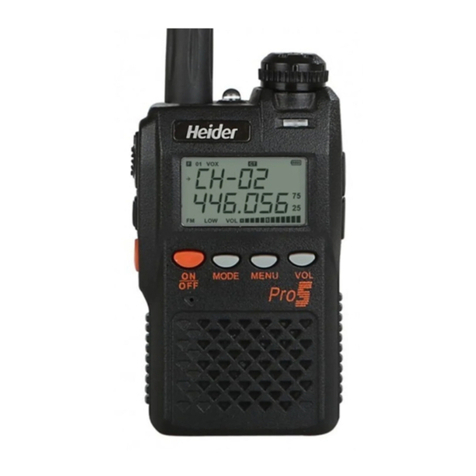 Heider Pro5 manual