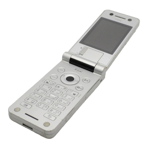Docomo FOMA P702iD manual
