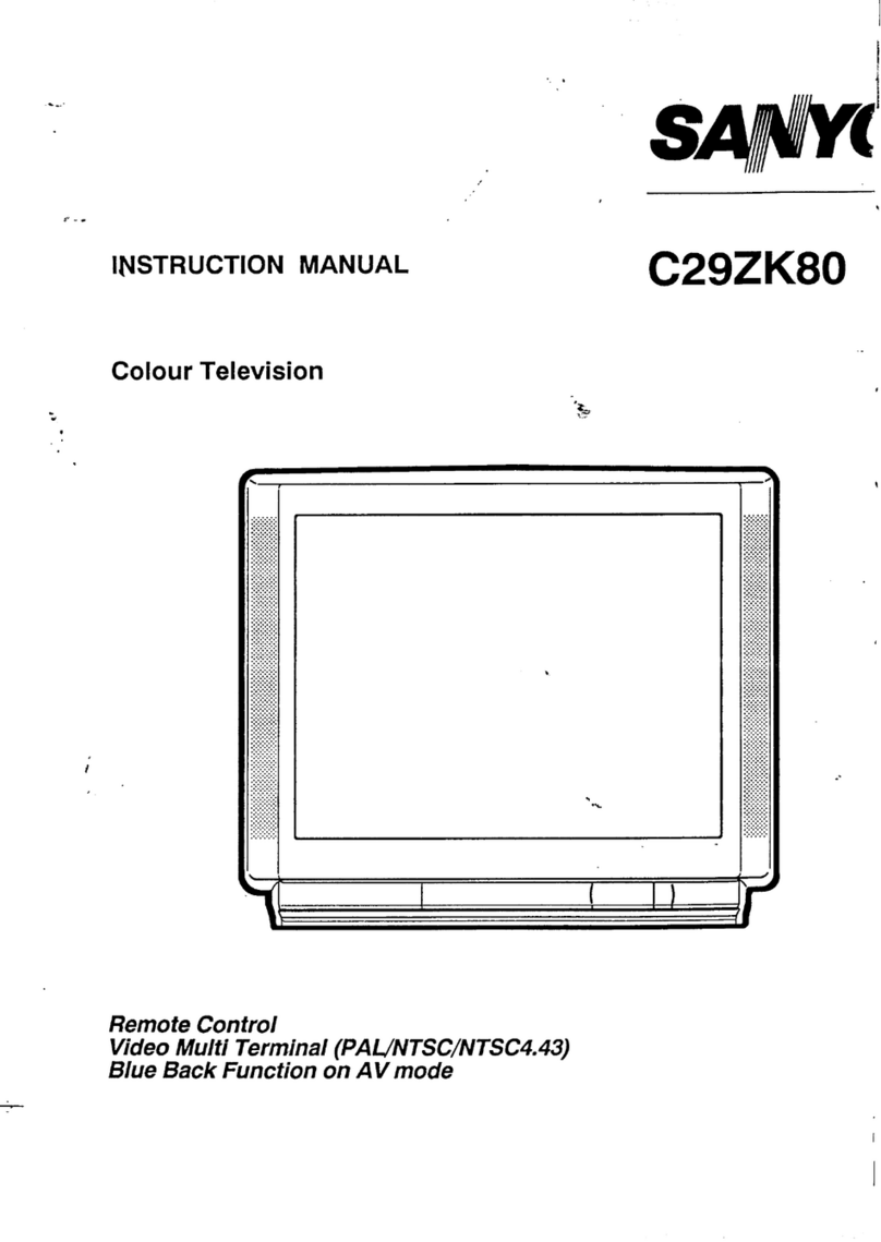 Sanyo C29ZK80 User manual