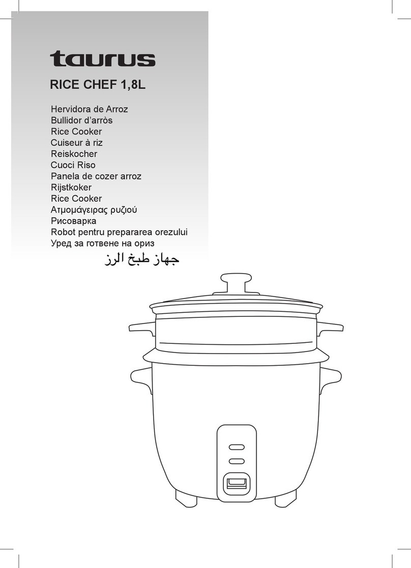 Taurus RICE CHEF User manual