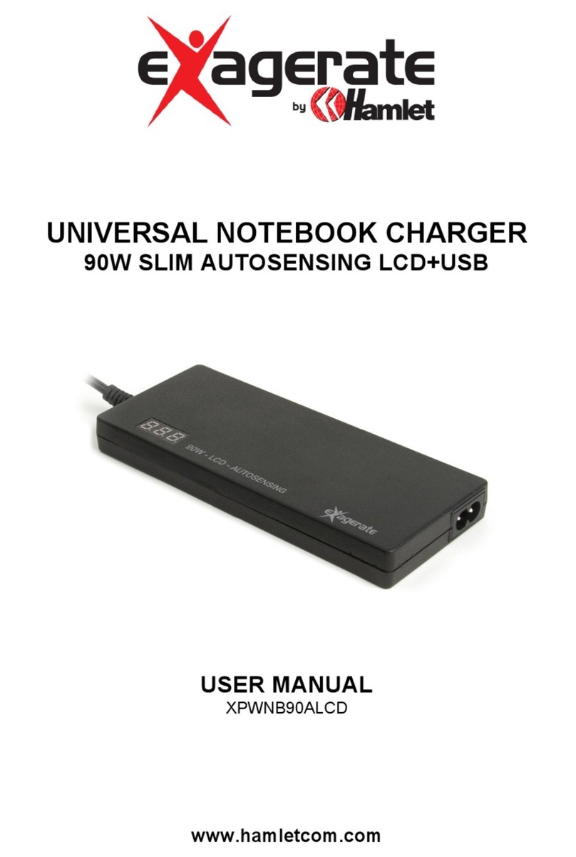 Hamlet Exagerate XPWNB90ALCD User manual