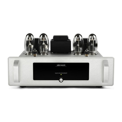 Audio Research VT80 User manual
