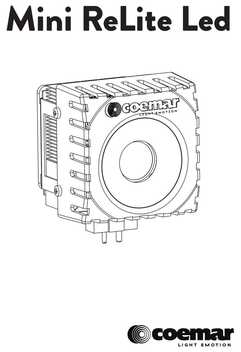 Coemar Mini ReLite Led User manual