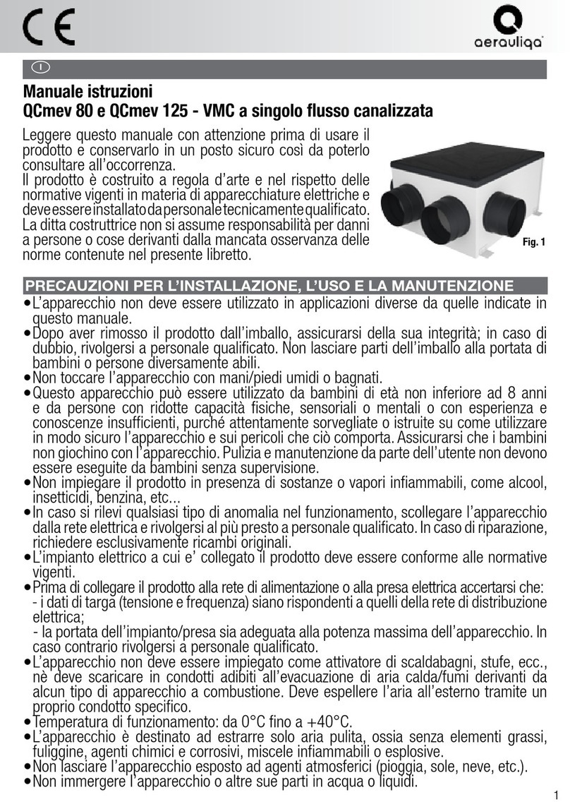 aerauliqa QCmev 80 installation manual aerauliqa QCmev 80 installation manual