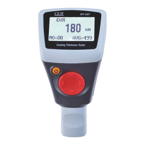CEM DT-157 user manual