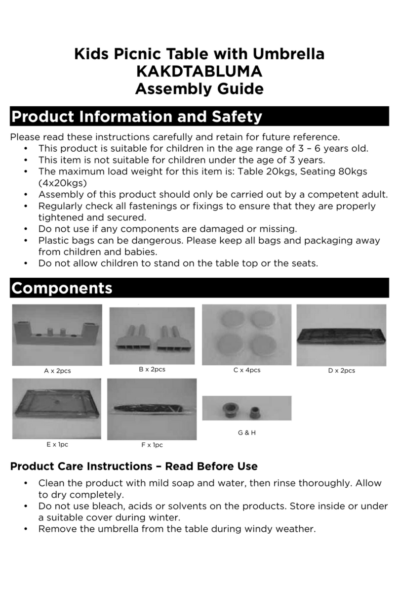 Kogan KAKDTABLUMA Assembly guide