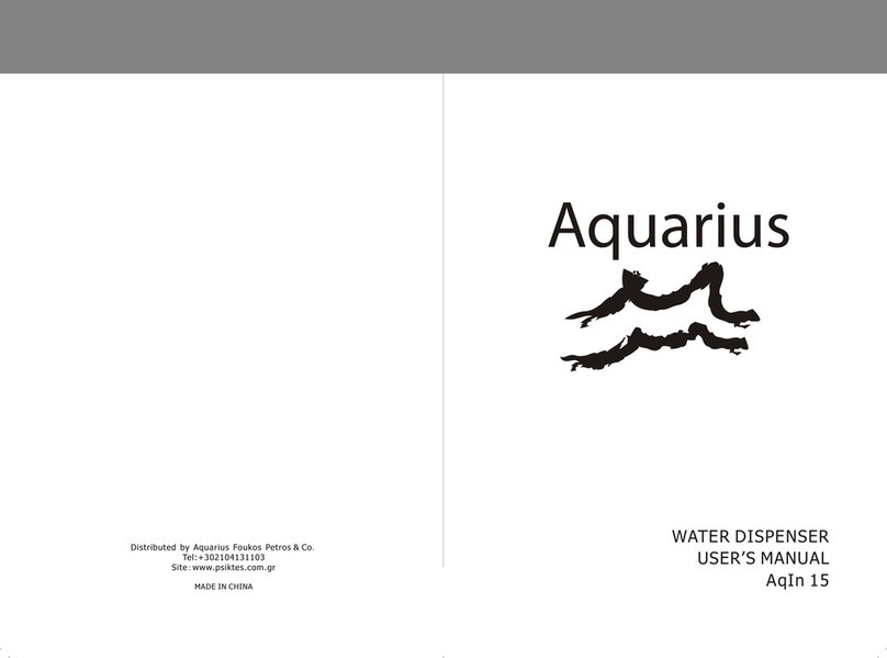 AQUARIUS AqIn 15 User manual