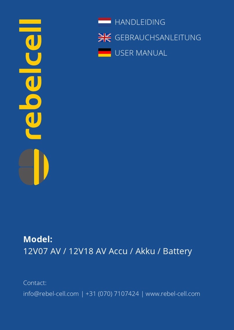 Rebelcell 12V07 AV user manual