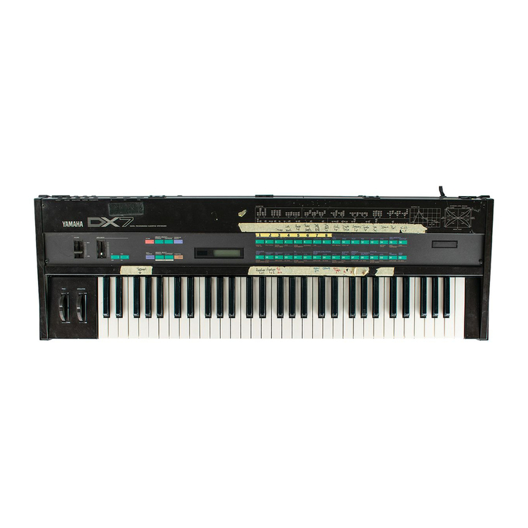 Yamaha DX7 DX-MAX(3)+ User manual