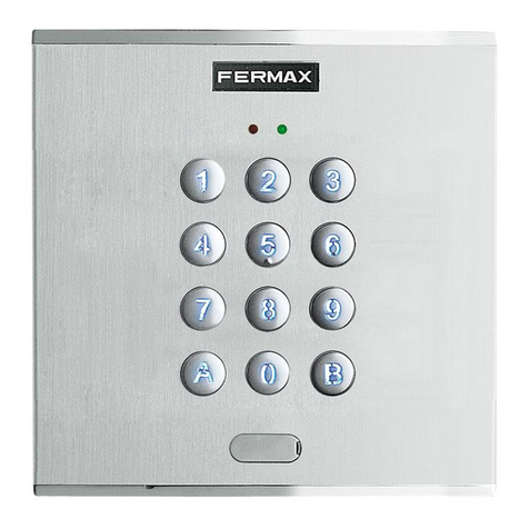 Fermax CITYLINE MEMOKEY Instruction Manual