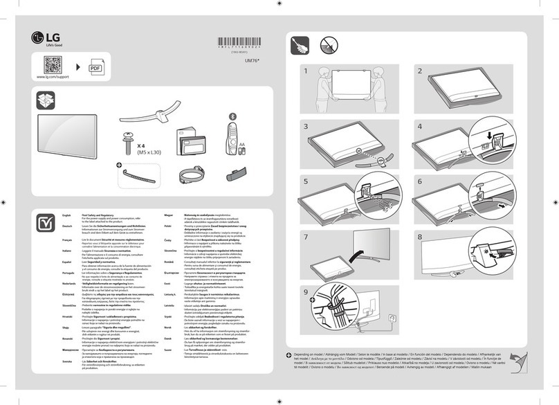 LG UM76 Series manual