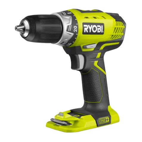 Ryobi RCD1802 Original instructions