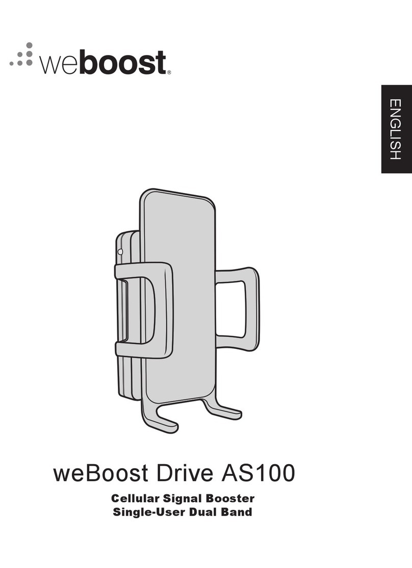 weBoost Drive AS100 User manual