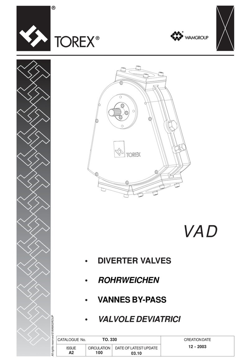 Torex VAD 050 manual