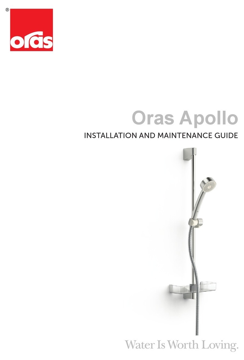 Oras Apollo Installation and maintenance guide