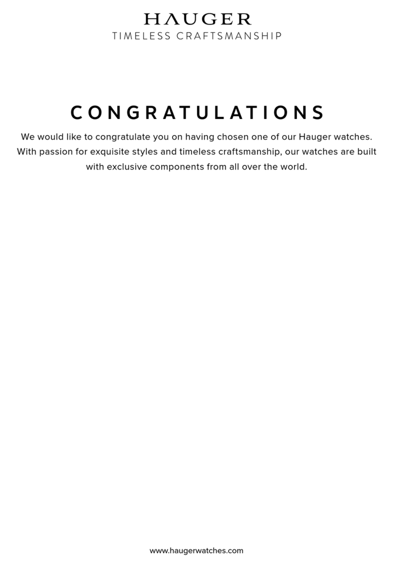 Hauger PRINCESS GOLDEN VALOR instructions