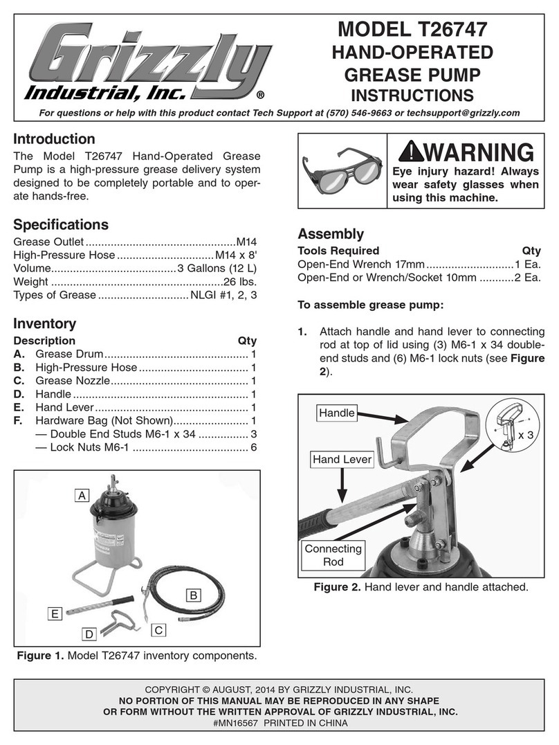 Grizzly T26747 instructions