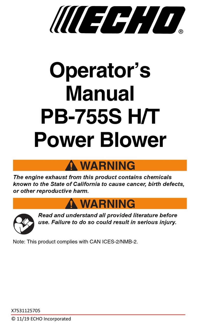 Echo PB-755S H/T User manual