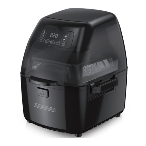 BLACK DECKER HFD2000B use and care manual