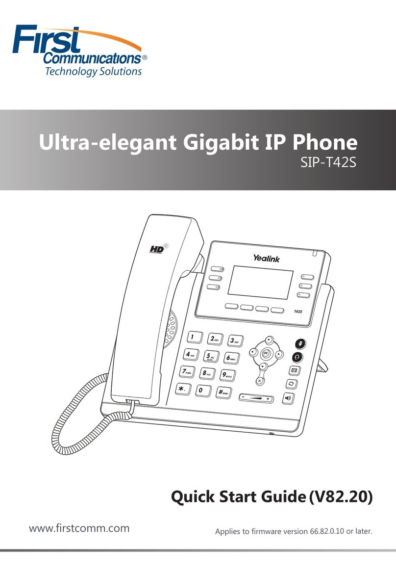 Yealink SIP-T42S IP User manual