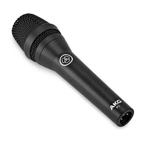 Harman AKG P5I Instruction manual