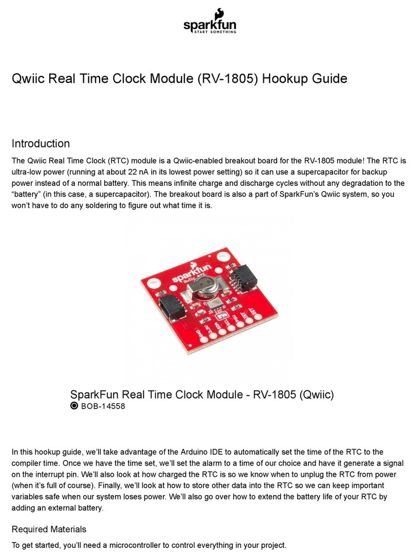 sparkfun RV-1805 Technical document