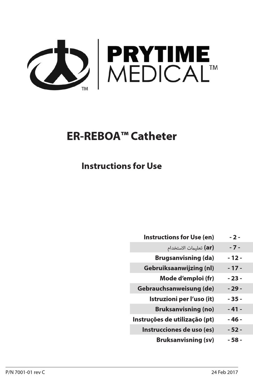 Prytime Medical ER-REBOA Instructions for use