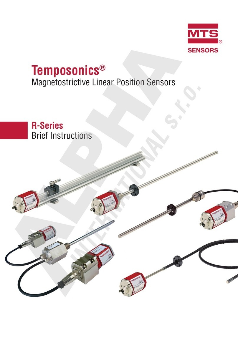 MTS Systems Temposonics R-Series Reference guide MTS Systems Temposonics R-Series Reference guide