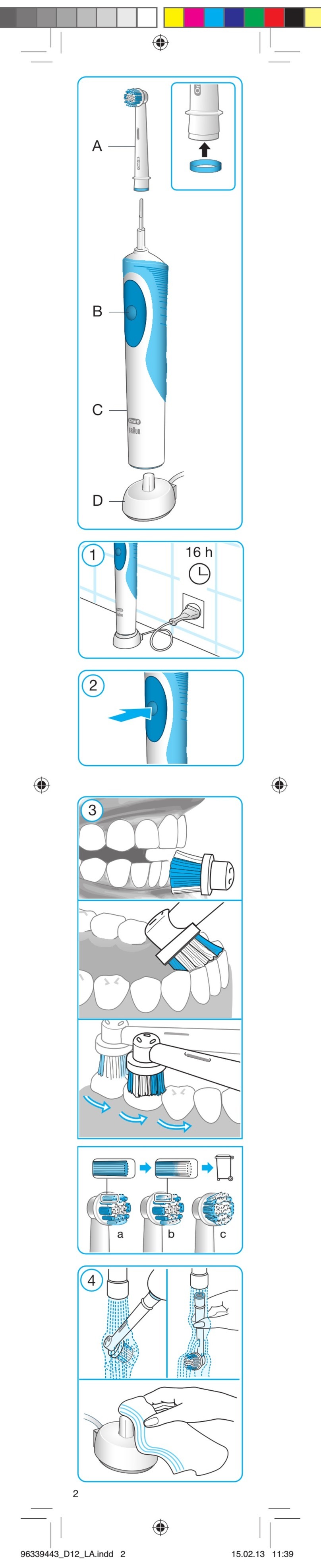 Braun Oral B Vitality User manual