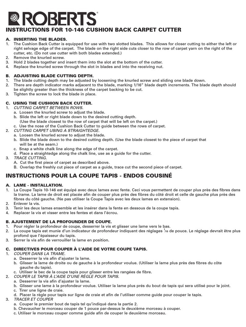 Roberts 10-146 User manual