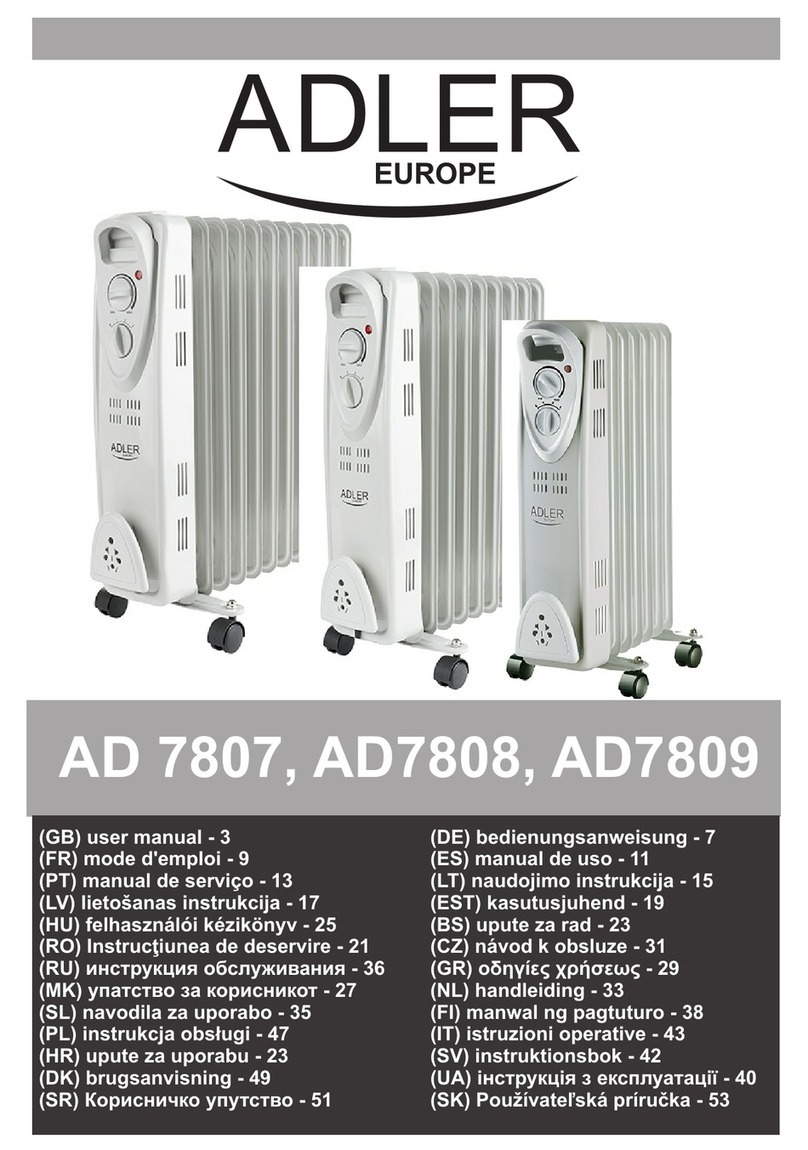 Adler AD7808 user manual