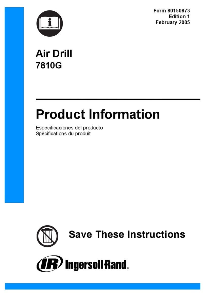 Ingersoll-Rand 7810G User manual