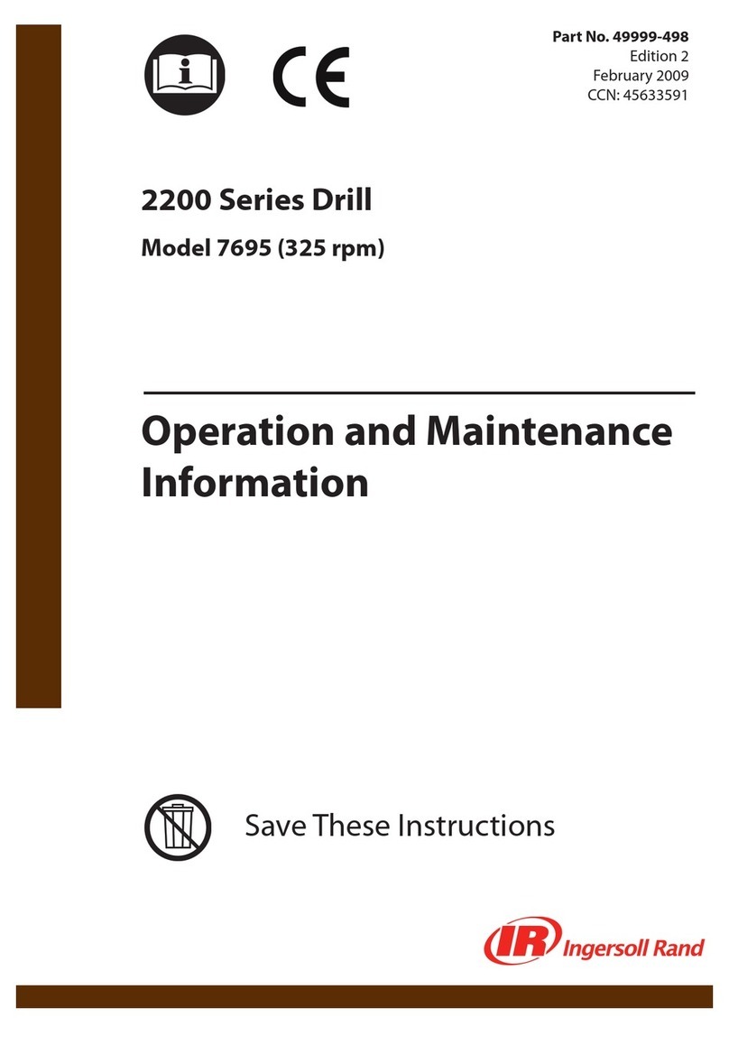 Ingersoll-Rand 2200 Series Setup guide
