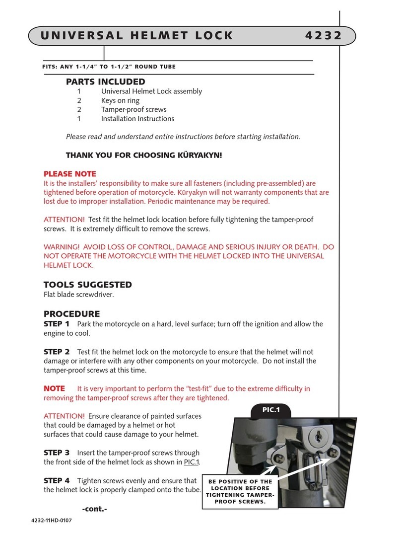 Kuryakyn 4232 manual