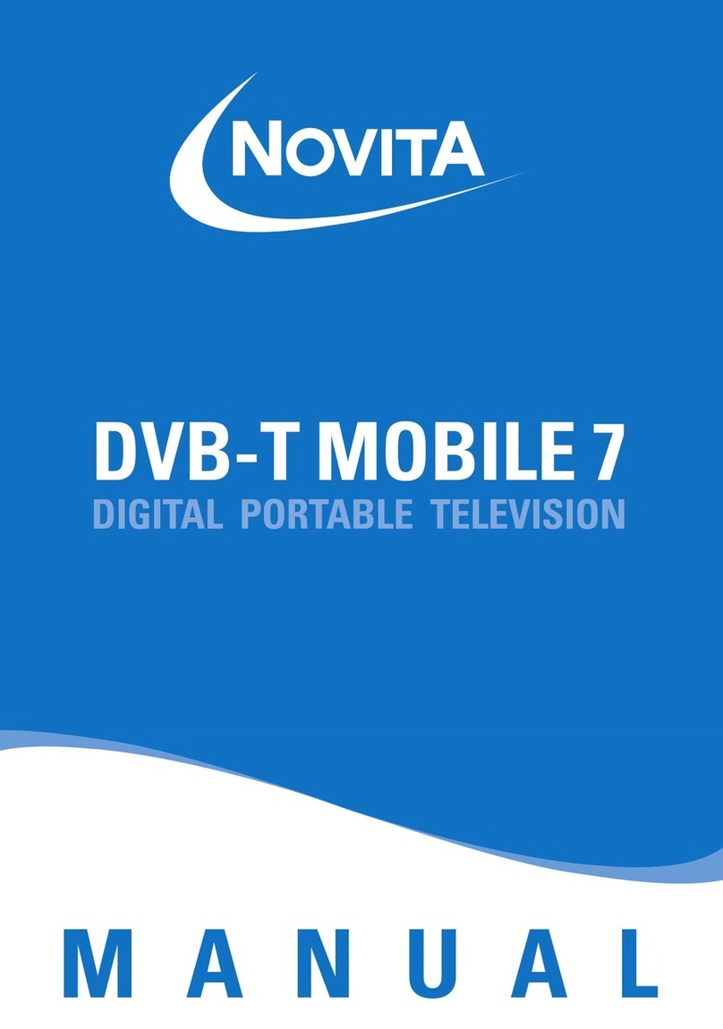 Novita DVB-T MOBILE 7 User manual