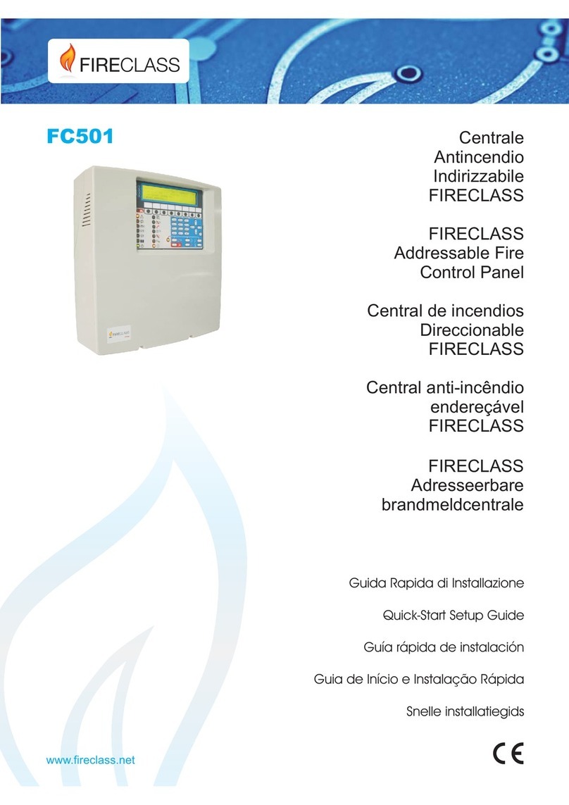 FireClass FC501 Series Technical manual