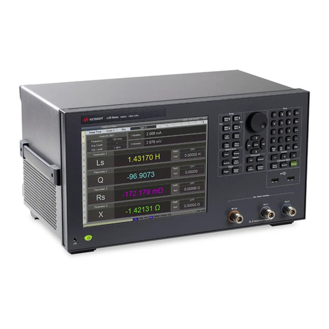 Keysight Technologies E4982A installation guide
