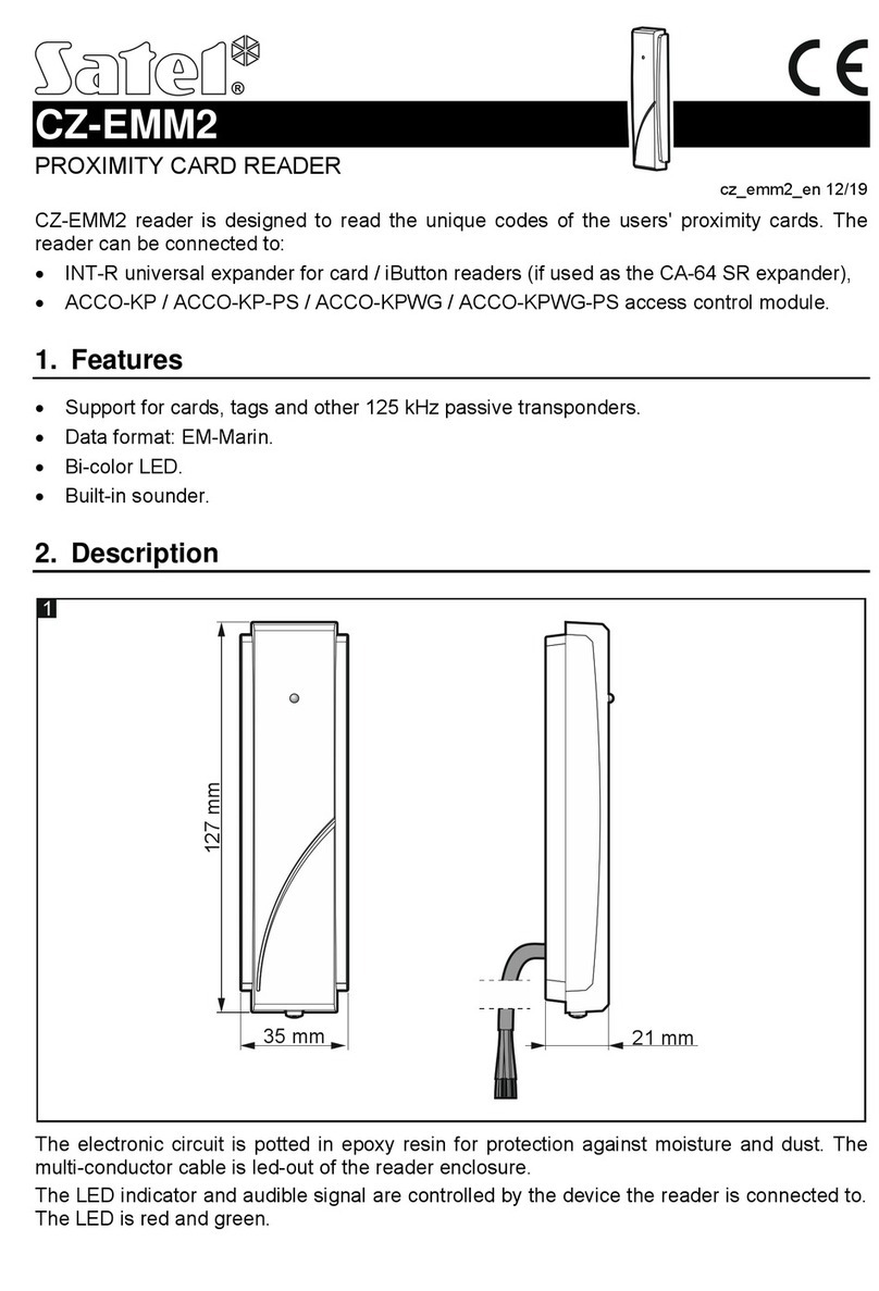 Satel CZ-EMM2 User manual
