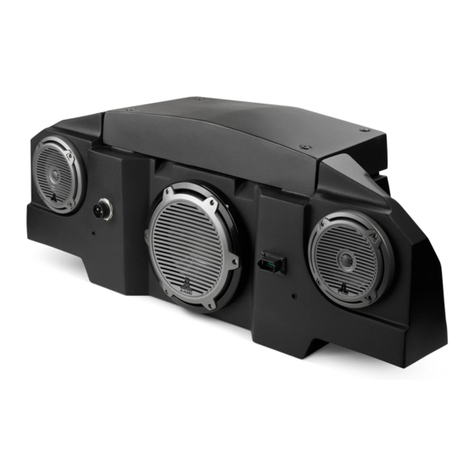 JL Audio Slampak SB-POL-RGRRZR User manual