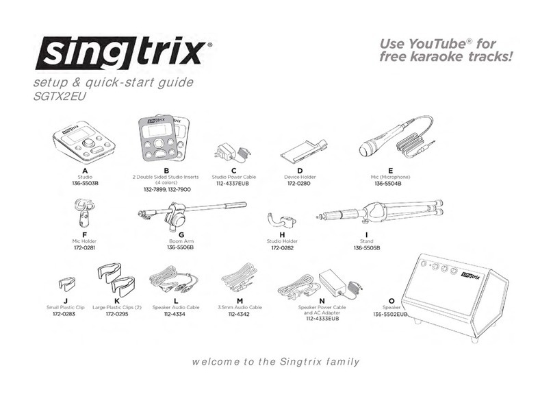 singtrix SGTX2EU Setup & quick start guide