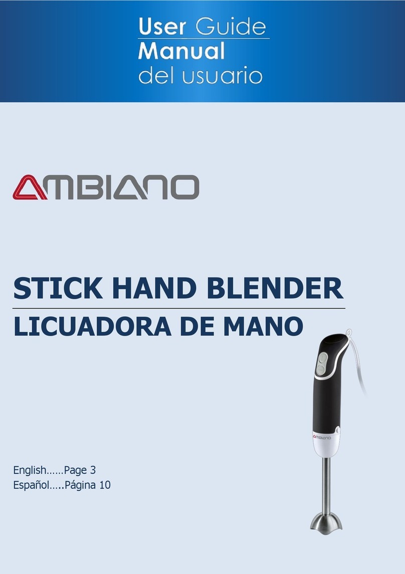 Ambiano HB2033-B3 user guide