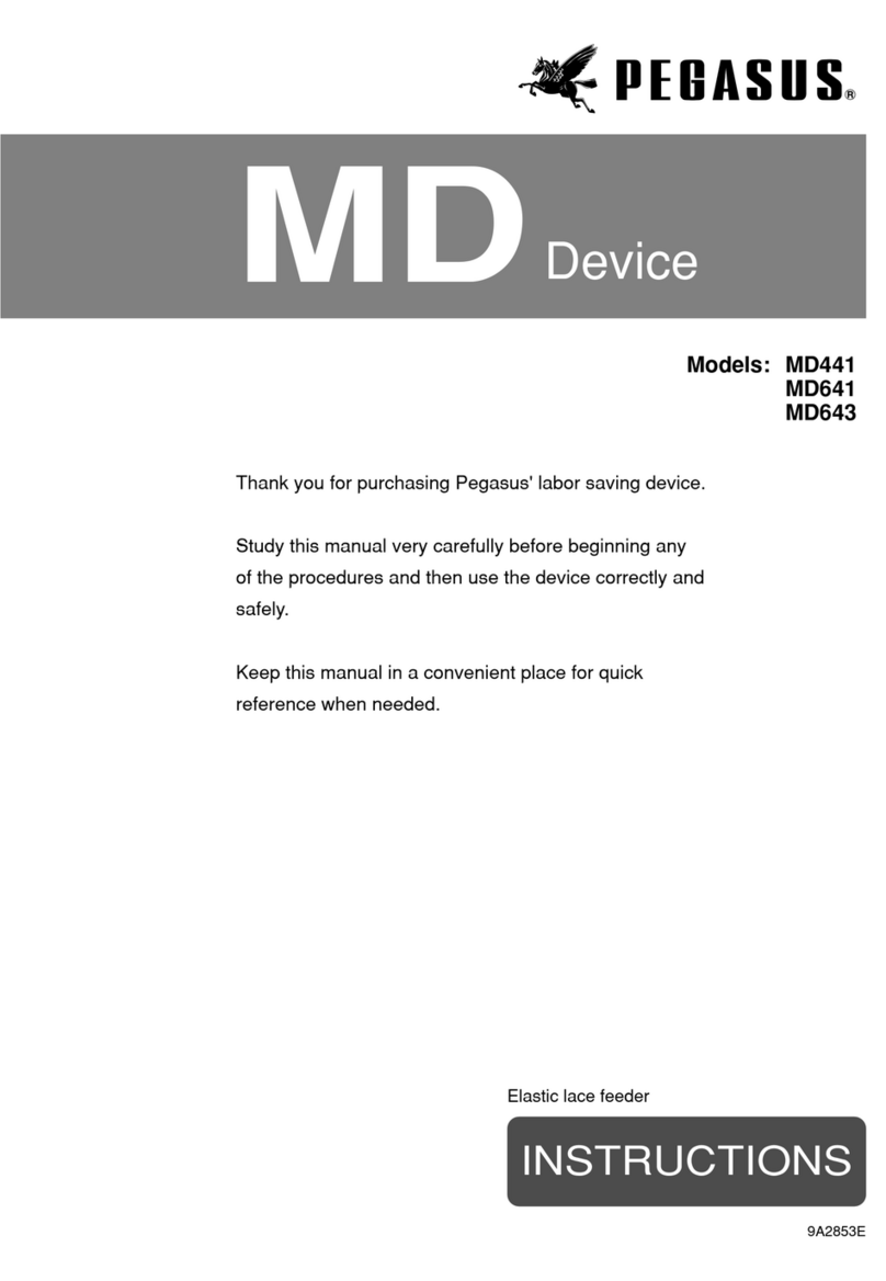 Pegasus MD Series instructions